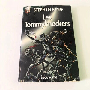 Vintage 90s Stephen King Les Tommyknockers Volume 3  French Paperback Book